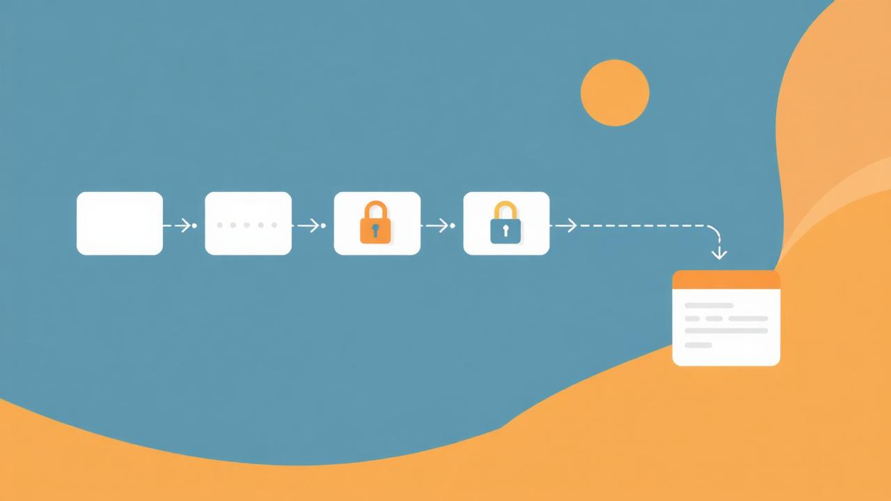 Workflow diagram from request for quote through approval to a locked B2B checkout
